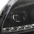 R8 STYLE HALO LED PROJECTOR BLACK