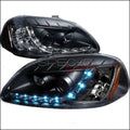 R8 STYLE HALO LED PROJECTOR BLACK