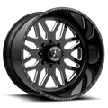 AWB02 24X12 8X6.5 G-BLK MACH -40MM