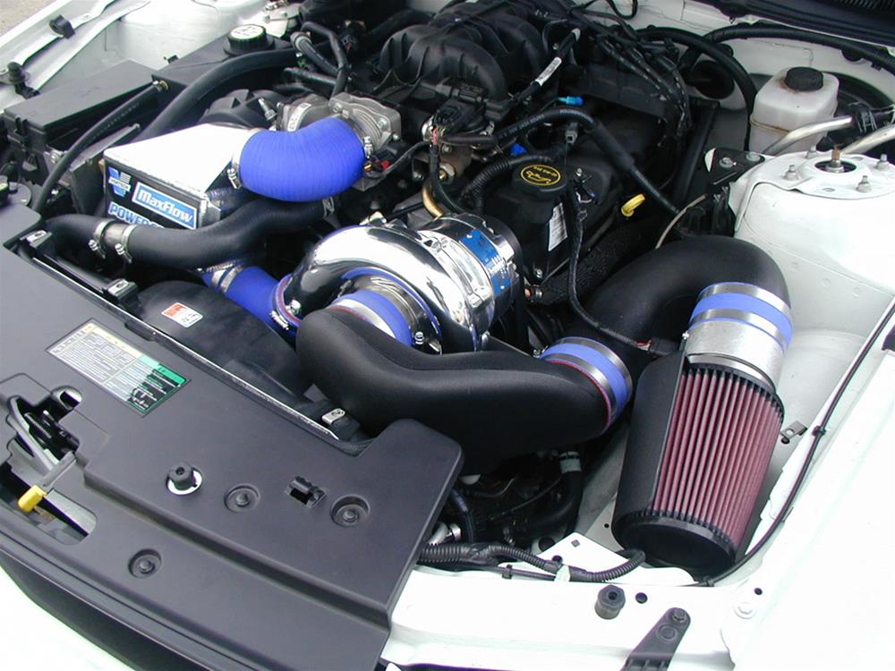Tuner Kit 2005-2006 Mustang V6 w/V-2 Si-Trim AND Charge Cooler Satin