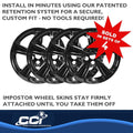 IMP 20-21 MUSTANG 17" BLK SET OF 4