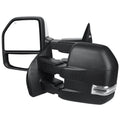 TOWING MIRRORS-BLACK TEXTURE