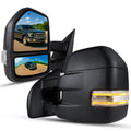 TOWING MIRRORS-BLACK TEXTURE