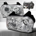 PROJECTOR HEADLIGHT - CHROME