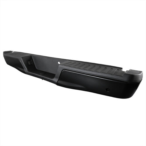 REAR BUMPER-BLACK WITH PARKING SENS