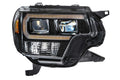 1215 TACOMA XB HYBRID LED HEADLIGHTS DRL VERSION PAIR AMBER