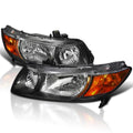 EURO HEADLIGHTS BLACK HOUSING