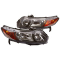 EURO HEADLIGHTS BLACK HOUSING