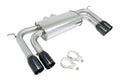 Megan Axle Back Exhaust Stainless Black Chrome Tips BMW E70 X5M 10-13 X6M 10-14 (Do not fit regular X5 X6)