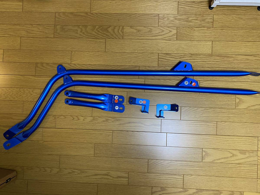 Cusco 99-02 Nissan Silvia (S15) 3-Point Pillar Side Bar Kit - Left