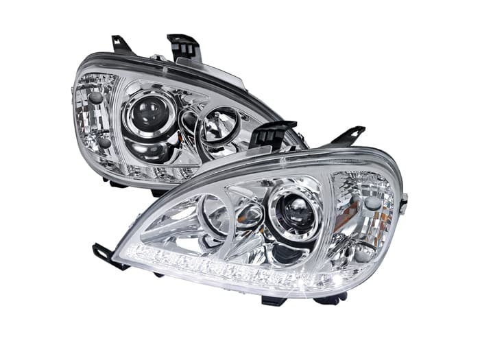 ML PROJECTOR HEADLIGHTS CHROME