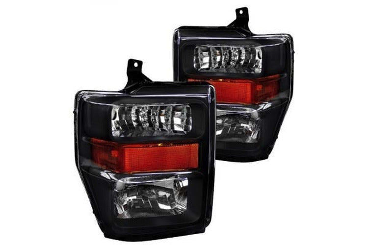 SUPERDUTY BLACK EURO HEADLIGHTS