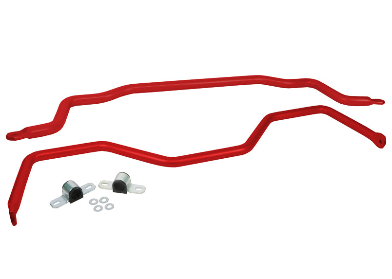 Sway bar - vehicle kit 2 Sway Bars 2 Bushings 2 Saddles 4 Washers Grease Install Guide