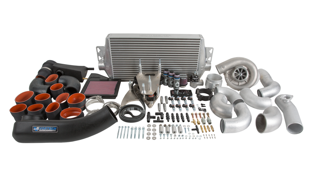 2011/2012 Ford Mustang 5.0 GT System w/V-3 Si-Trim AND Air/Air Cooler Satin Finish