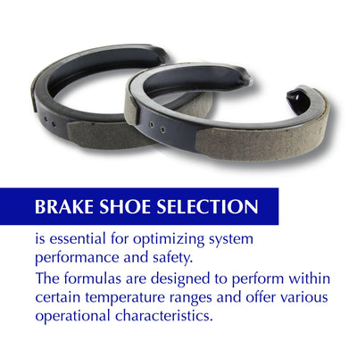 Centric Premium Brake Shoes - Rear