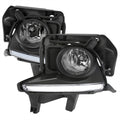 LED FOG LIGHTS - CLEAR - LED STRIP - SWITCH