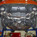 CATBACK EXHAUST DUAL BURNT TIP