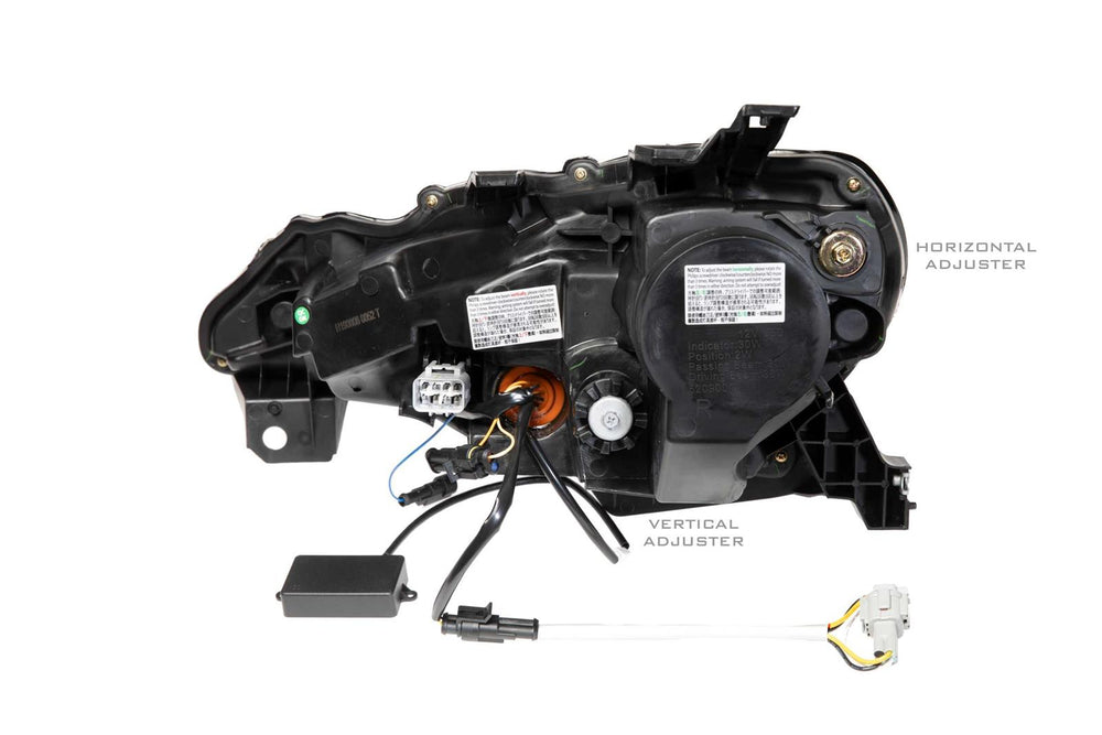 ~(18 lbs. 37X25X16)~ XB LED Heads: FR-S / BRZ / GT86 (12-18) (Set / Black)