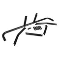 Braum 15-19 Ford Mustang Harness Bar Kit - Black Satin - BRHB-53BM