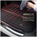 3D MAXpider NISSAN ROGUE 2021-2022 KAGU BLACK SEATBACK PROTECTOR (2PCS)