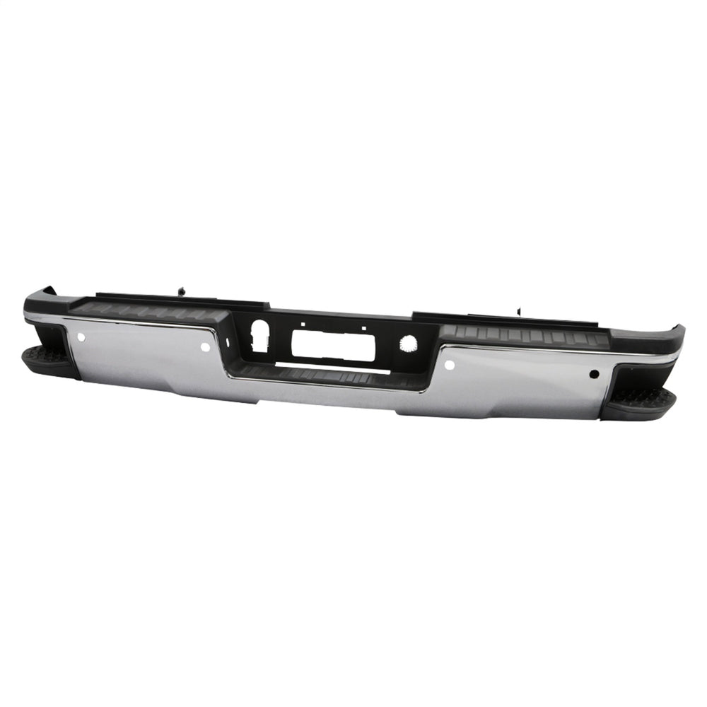 1519 SILVERADO/SIERRA 2500HD/3500HD REAR STEEL BUMPER CHROME