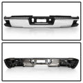 1519 SILVERADO/SIERRA 2500HD/3500HD REAR STEEL BUMPER CHROME