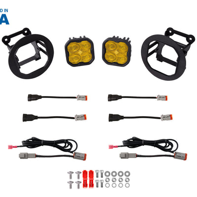 Diode Dynamics SS3 Pro Type OB Kit ABL - Yellow SAE Fog