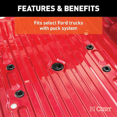 (KIT16020+16545) Q24 5TH WHEEL HITCH WITH FORD PUCK SYSTEM ROLLER