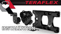 0718 WRANGLER JK HD ADJUSTABLE SPARE TIRE MOUNTING KIT FOR 5 ON 5.5IN WHEELS