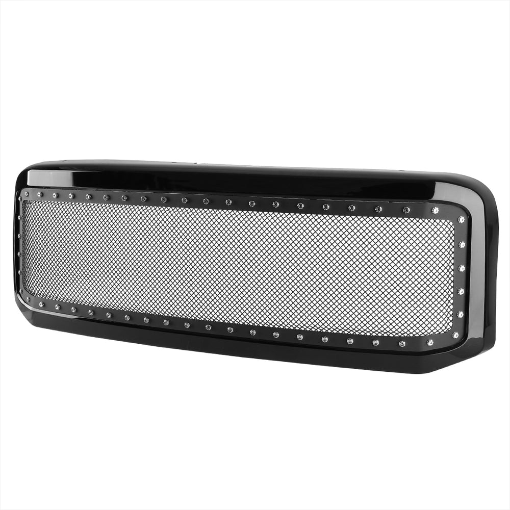 RIVET GRILLE- GLOSSY BLACK