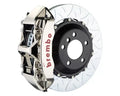 Brembo 04-10 5-Series (Excl. xDrive/M5) Fr GTR BBK 6Pist Billet 380x32 2pc Rotor Slot Type3- Nickel