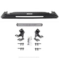 19C RAM 1500 RC3 LR SKID PLATE BULL BAR W/MNTING BRKTS LIGHT BAR KIT TXTD BLACK
