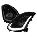2DR PROJECTOR HEADLIGHTS WITH SEQUENTIAL SIGNAL SMOKE- FIT XENON MODEL