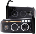 HALO LED PROJECTOR GLOSS BLACK HOUS