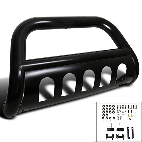 BULL BAR WITH SKID PLATE - BLACK