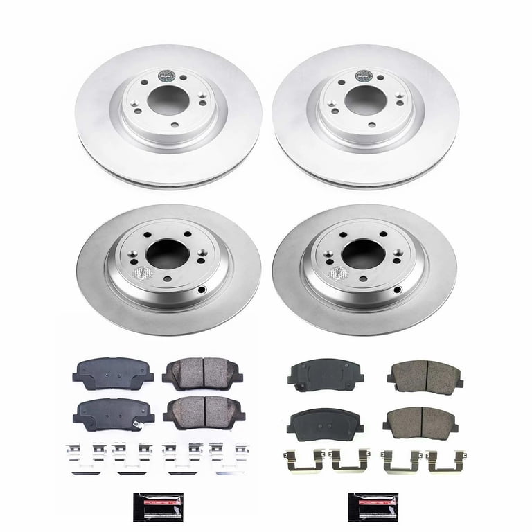 FRONT AND REAR Z17 COATED BRAKE KIT