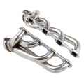 Shorty Headers Polished 1979-1993 Mustang 5.0L 1-3/4 Inch 304SS Shorty Header Polished Finish FlowTech