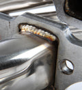 Shorty Headers Polished 1979-1993 Mustang 5.0L 1-3/4 Inch 304SS Shorty Header Polished Finish FlowTech