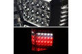 TAIL LIGHTS- CHROME HOUSING WITH SMOKE RED LENS