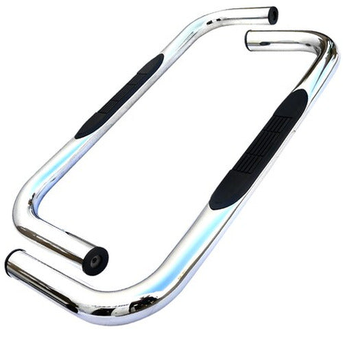 3 INCHES ROUND SIDE STEP BAR CHROME