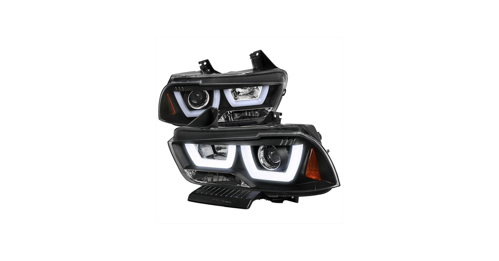 PROJECTOR HEADLIGHTS BLACK HOUSING