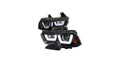 PROJECTOR HEADLIGHTS BLACK HOUSING