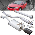 Megan Cat-Back OE-RS Honda Civic 12-15 SEDAN SI ONLY Black Chrome Tip (SOLD WITH CBS-HC124DSI-M)