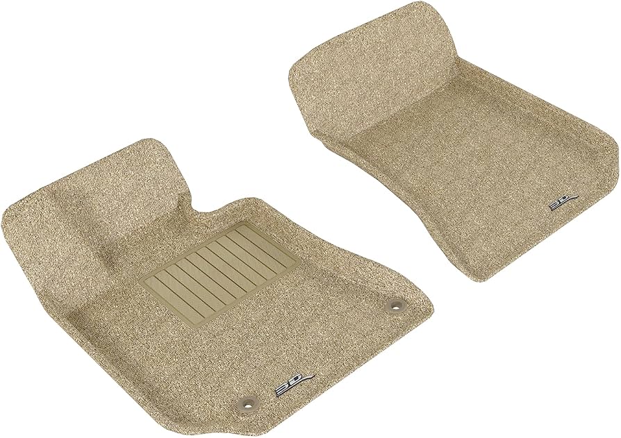 3D CLASSIC FLOOR MAT 1ST ROW TAN