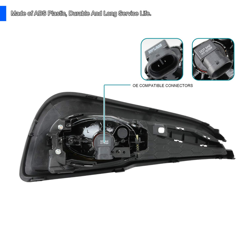 FOG LIGHTS - 4DOOR W/ WIRE KIT, SWI