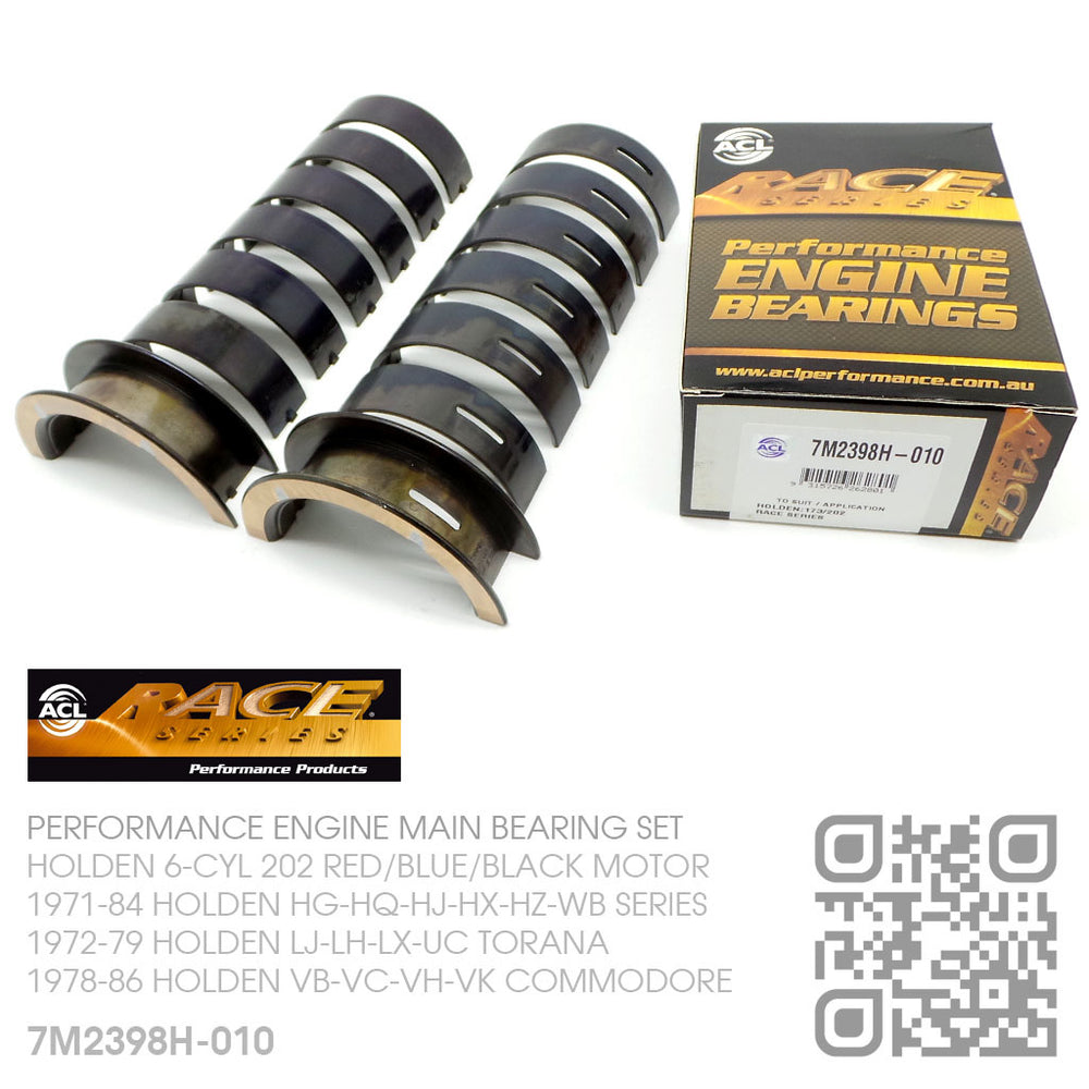 ACL Bearings Holden 202 ci Inline 6 (Red Blue Black) 173ci (2850cc) Inline 6 (Blue)