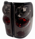 EURO TAIL LIGHTS GLOSSY BLACK HOUSI
