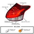 12-14 FOCUS 5 DOOR LED TA