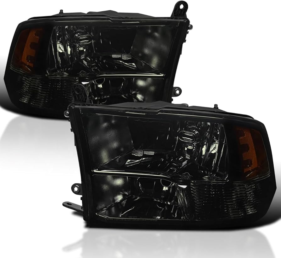 QUAD LAMP HEADLIGHTS SMOKE