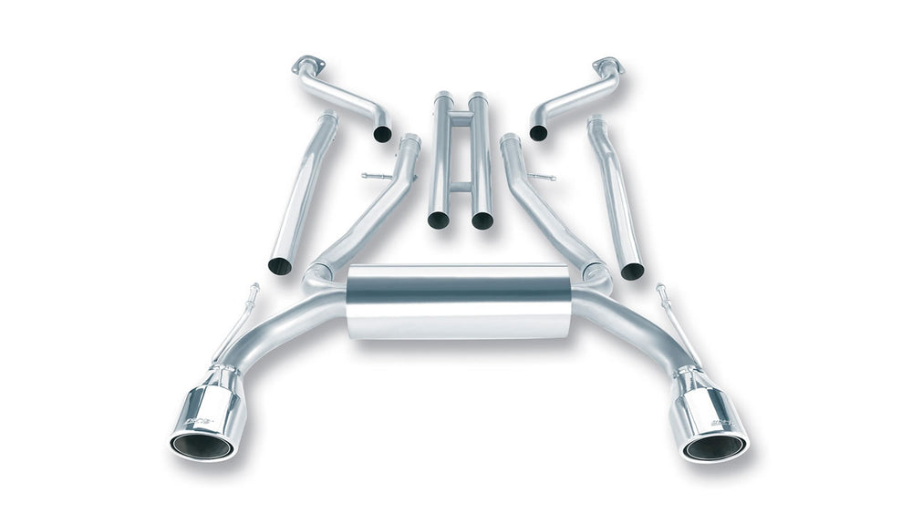 0812 G37 3.7L RWD 2DR SPLIT REAR CBACK SYSTEM